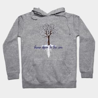 frozen down to the core Hoodie